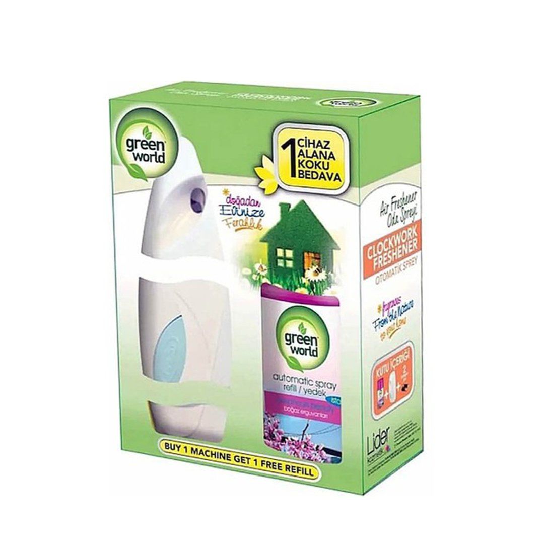Green World Oda Kokusu Oda Parfümü Makinesi + Sprey 250 ml