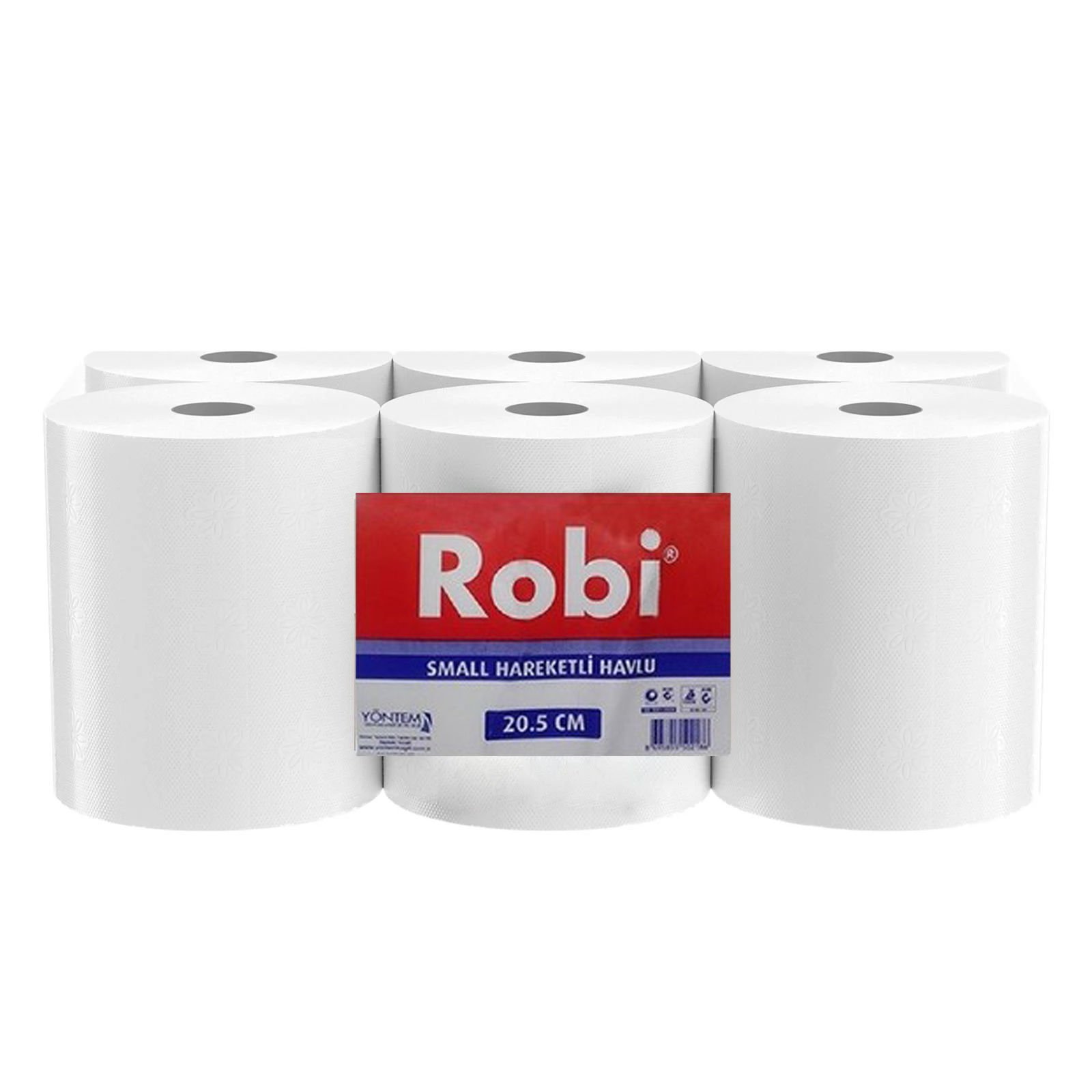 Robi Small Hareketli Kağıt Havlu 20.50 cm 6 Rulo 3.5 kg