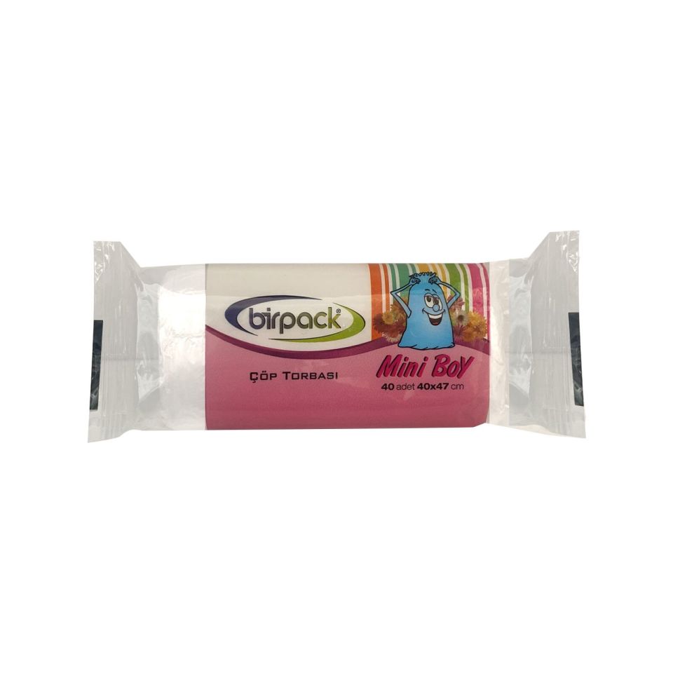 Birpack Mini Boy Çöp Torbası 40x47 cm