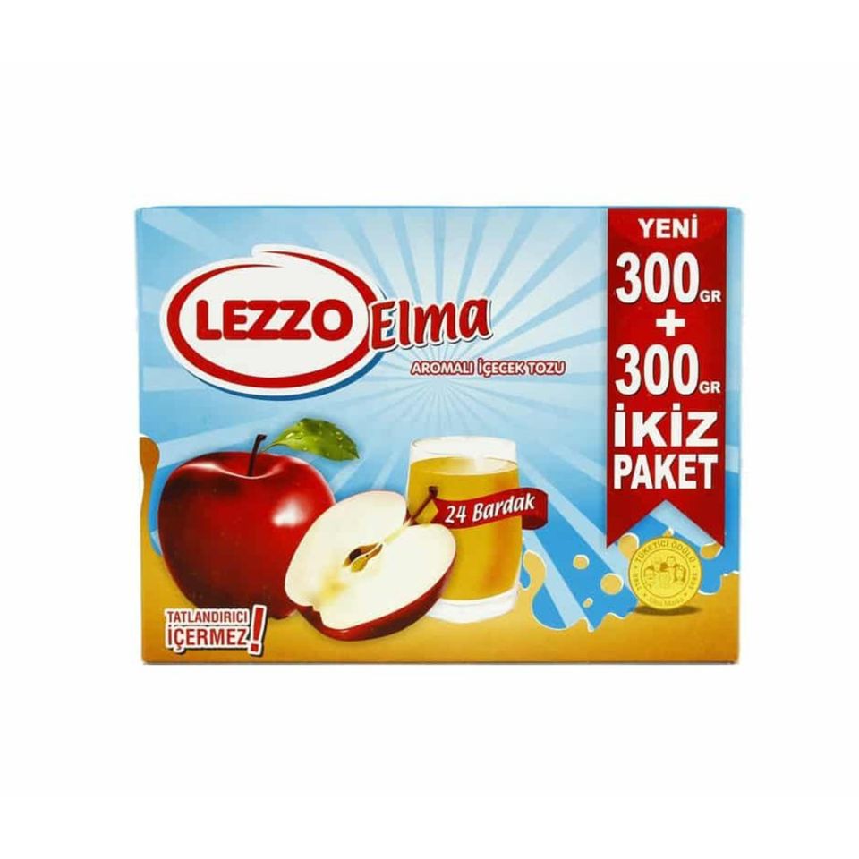 Lezzo Oralet Elma Aromalı 600 Gr