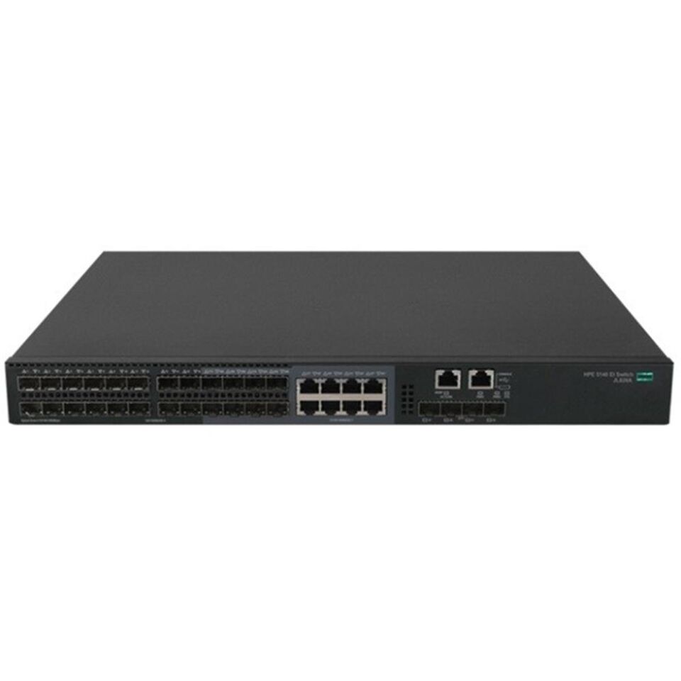HPE FlexNetwork 5140 24G SFP w-8G Combo 4SFP+ EI Switch 24 SFP Ports 4 SFP+ Ports JL826A