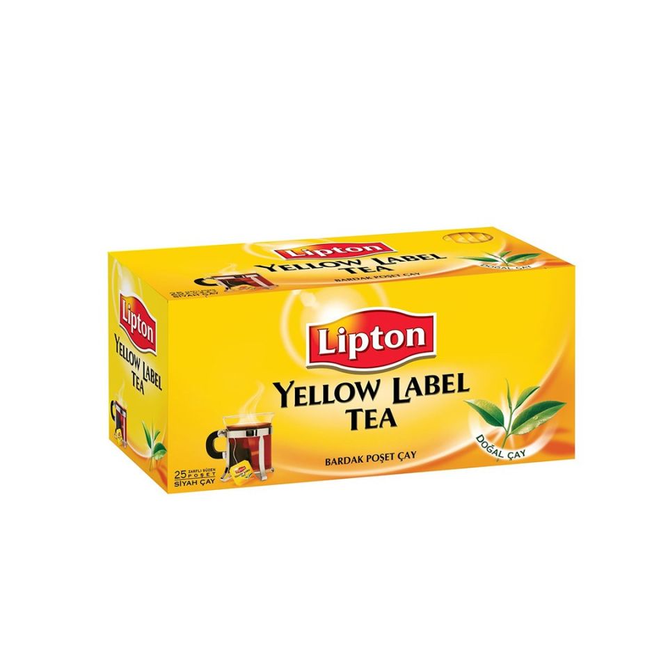Lipton Yellow Label Bardak Poşet Çay 25'li