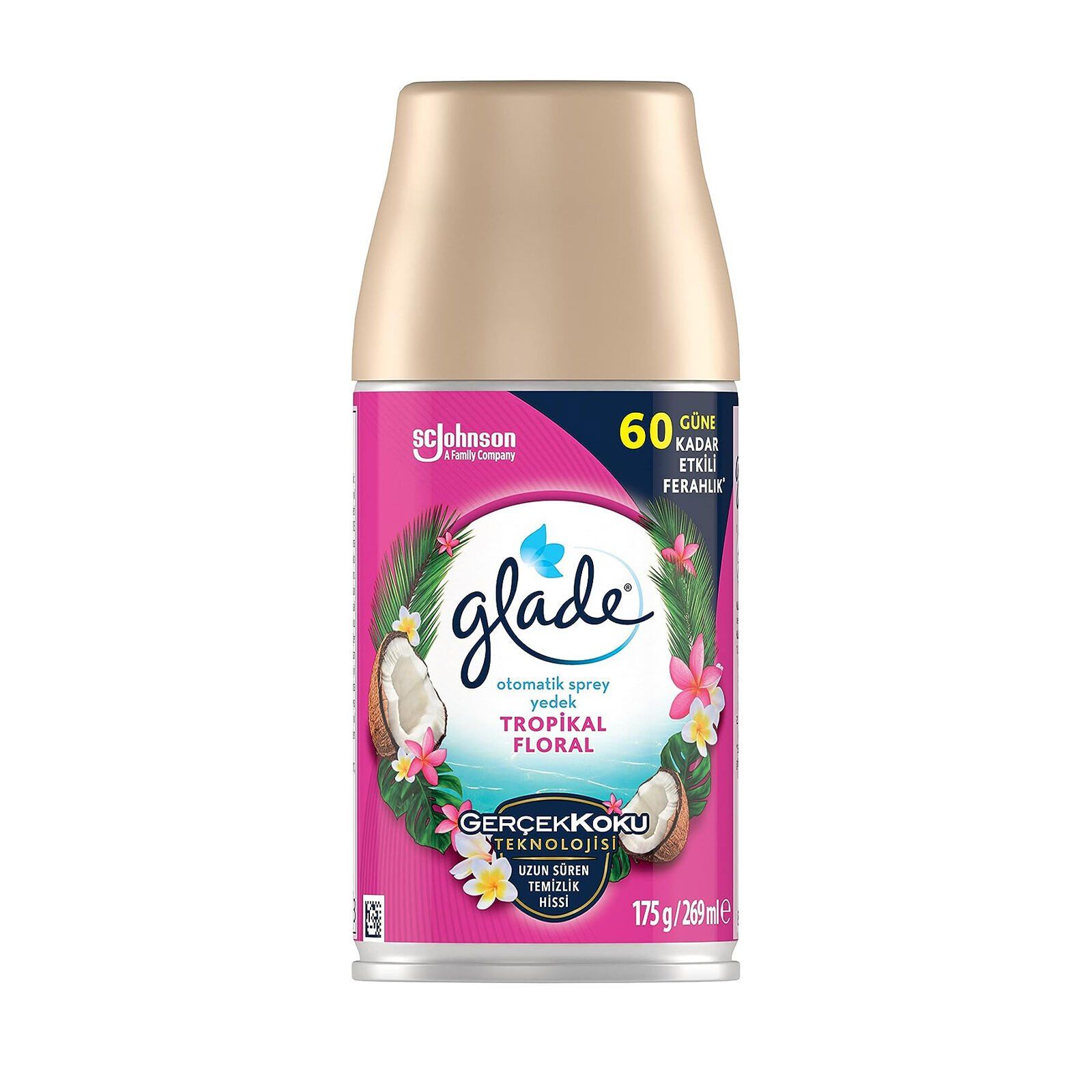 Glade Otomatik Sprey Yedek Tropikal Floral 269 Ml