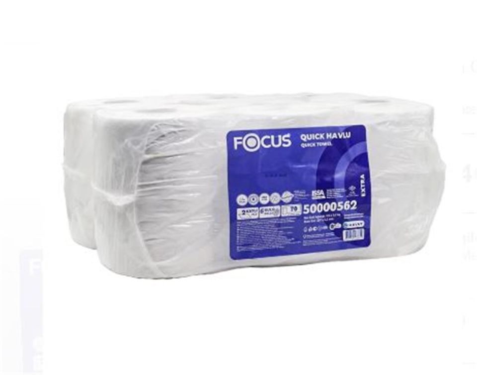 Focus 5052184 (50000562)2 Katlı 70mt 6 Rulo Makina İçin Optımum Jumbo Fotoselli Havlu Peçete