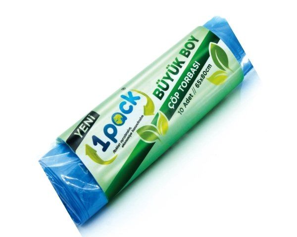1Pack Büyük Boy Çöp Torbası 65*80