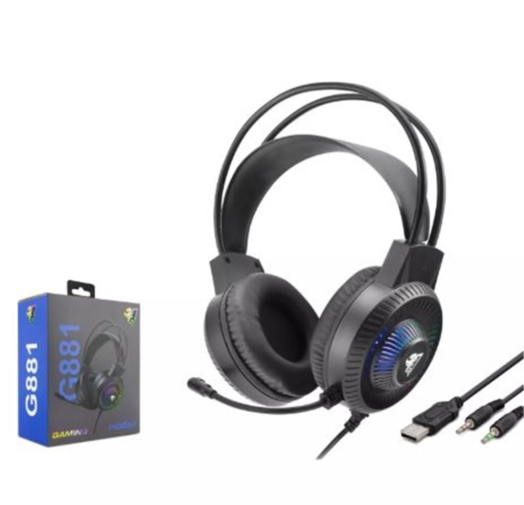 Hadron G881 Gaming Kulaklık 2-3.5Mm + Usb Siyah