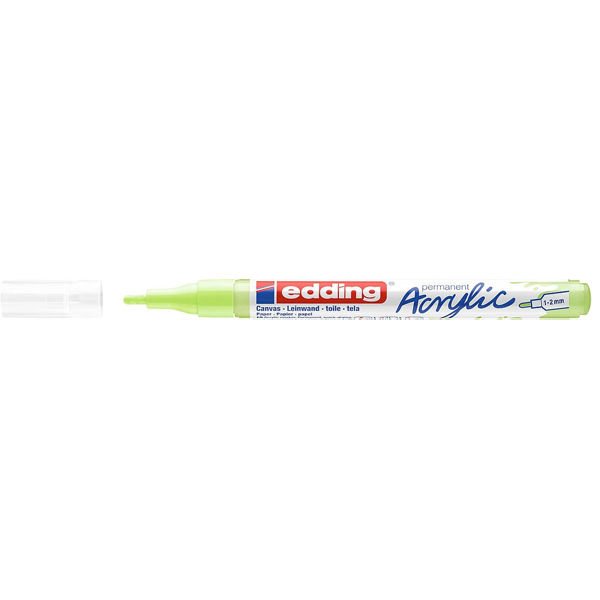 Edding Markör Akrilik İnce Uçlu 1-2 MM Pastel Yeşil 917 5300