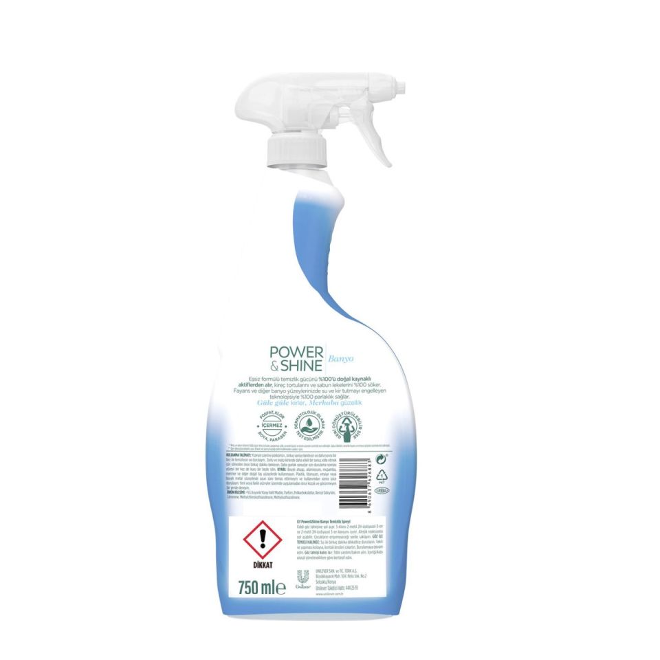 Cif Sprey Power and Shine Banyo 750 Ml.
