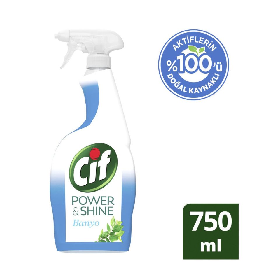 Cif Sprey Power and Shine Banyo 750 Ml.