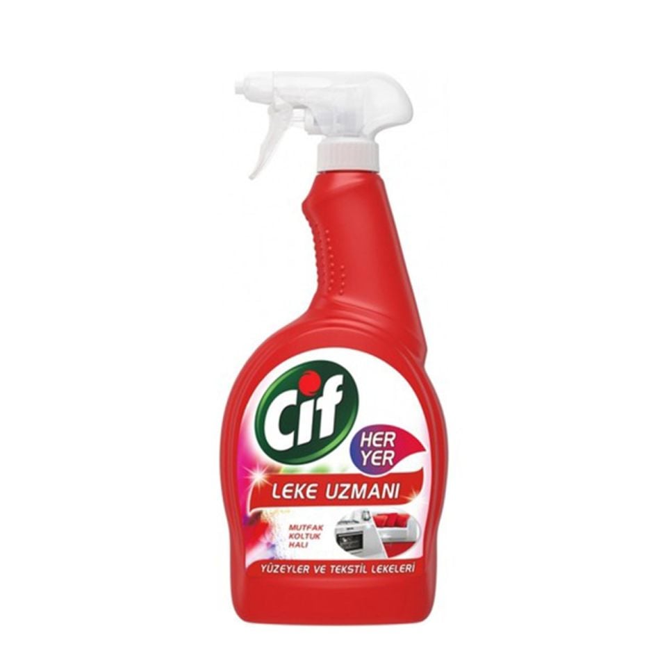 Cif Her Yer Leke Uzmanı 750 ml Sprey Yüzey Temizleyici