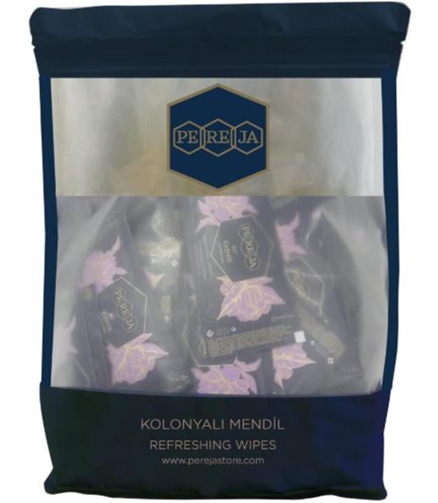 Pereja Kaşmir Kolonyalı Mendil 5x10 150li