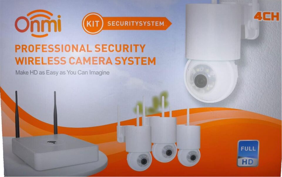 Apronx DS440 4 Kanal Nvr + 3Mp 4 Kamera Full Color Mik. PTZ Wifi Set