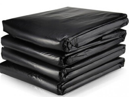 Pakçev Jumbo Boy Kalın Siyah Dökme Çöp Poşeti 80 x 110 cm. 20 kg.