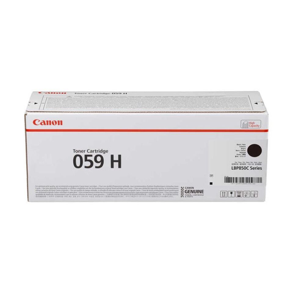 Canon CRG-059H BK Black Siyah Yüksek Kapasiteli To