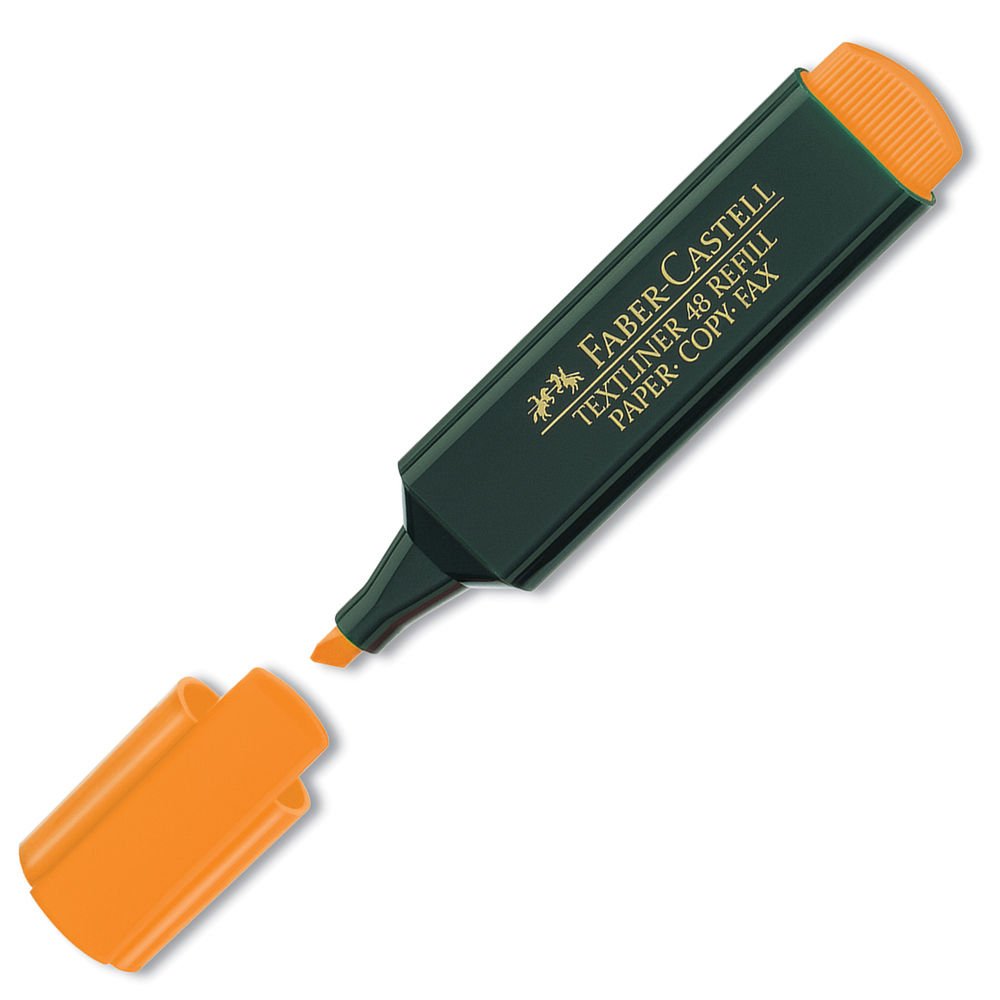 Faber-Castell Fosforlu Kalem Turuncu 15 48 15