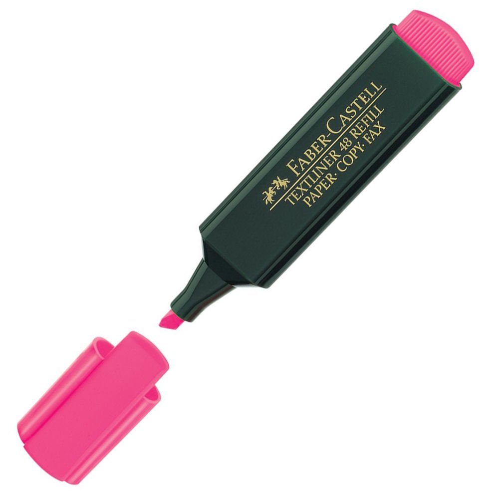 Faber-Castell Fosforlu Kalem Pembe 15 48 28