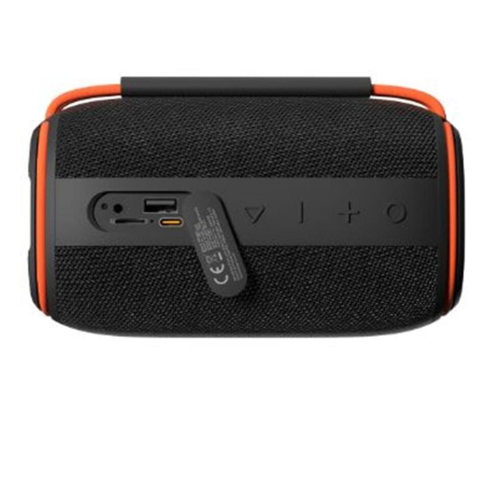 Mikado MD-31BT Siyah IPX6 15W RGB Işıklı 2400mAh TF KART+USB Destekli Bluetooth Hoparlör