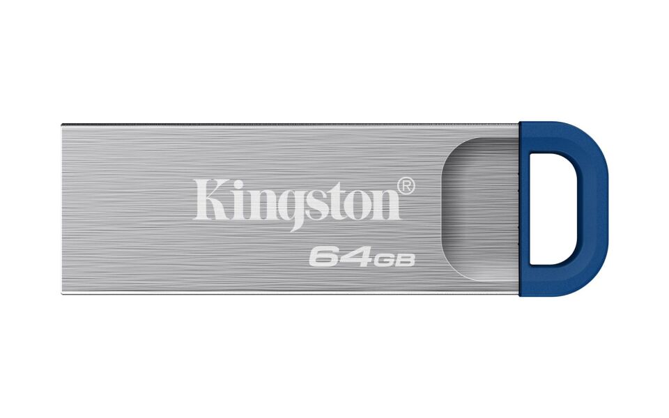 Kingston DTKNG2-64GB 64GB DataTraveler Kyson 220MB-s Metal USB 3.2 Gen 1 Flash Bellek