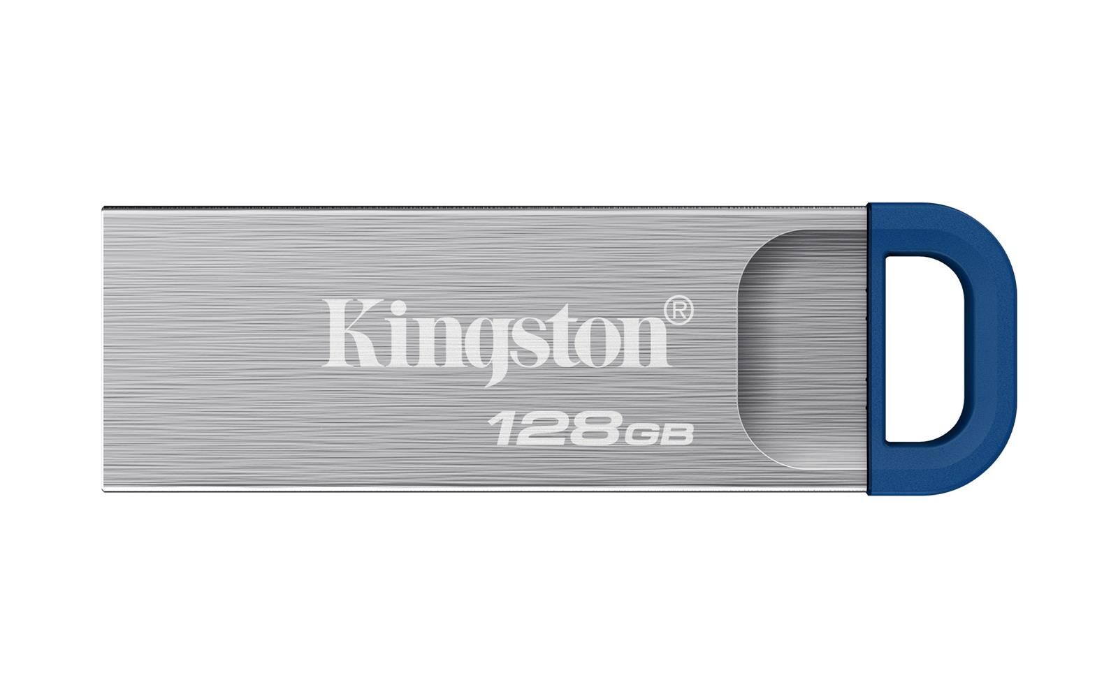 Kingston DTKNG2-128GB 128GB DataTraveler Kyson 220MB-s Metal USB 3.2 Gen 1 Flash Bellek