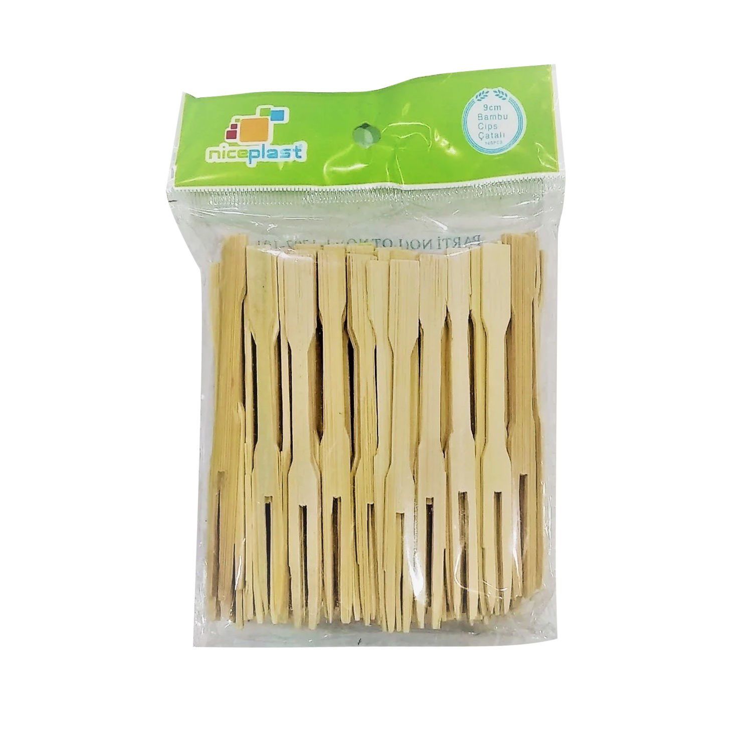 Niceplast Bambu Cips Çatalı 100'lü