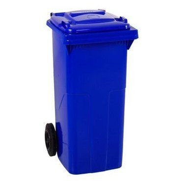 Çöp Konteyneri Mavi 120 lt