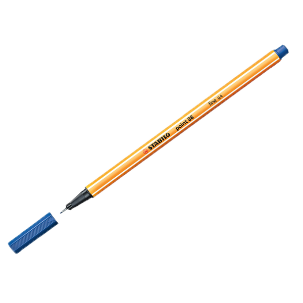 Stabilo Keçe Uçlu İnce Kalem 88 Point 0.4 MM Mavi 88/41