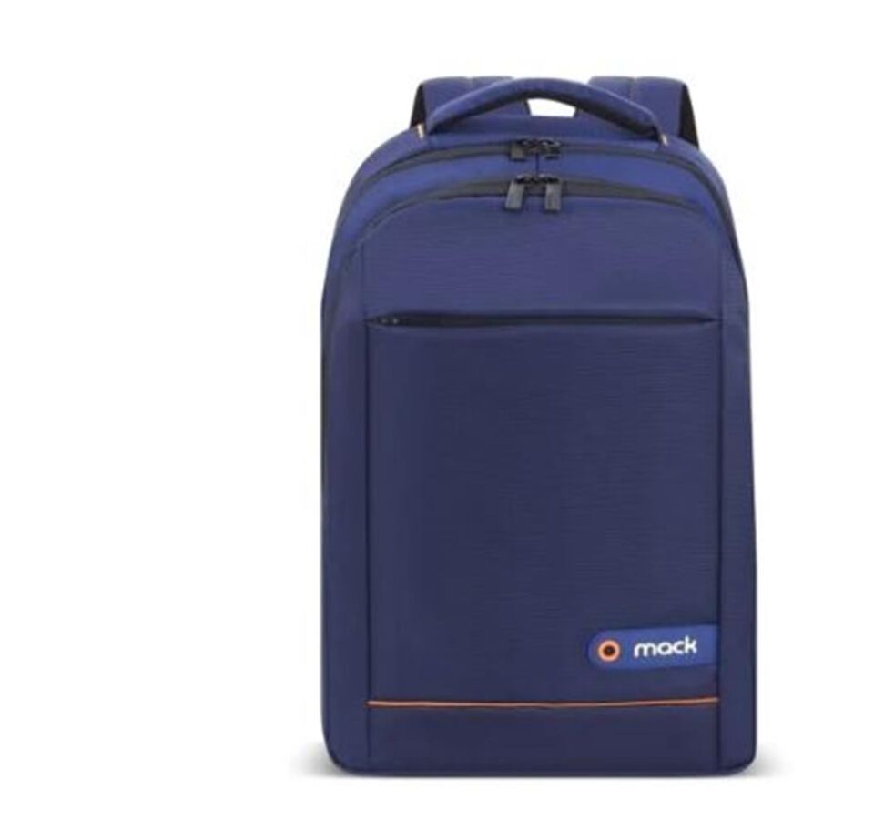 Mack MCC-006BL 15.6'' Office USB Girişli Notebook Sırt Çantası Lacivert