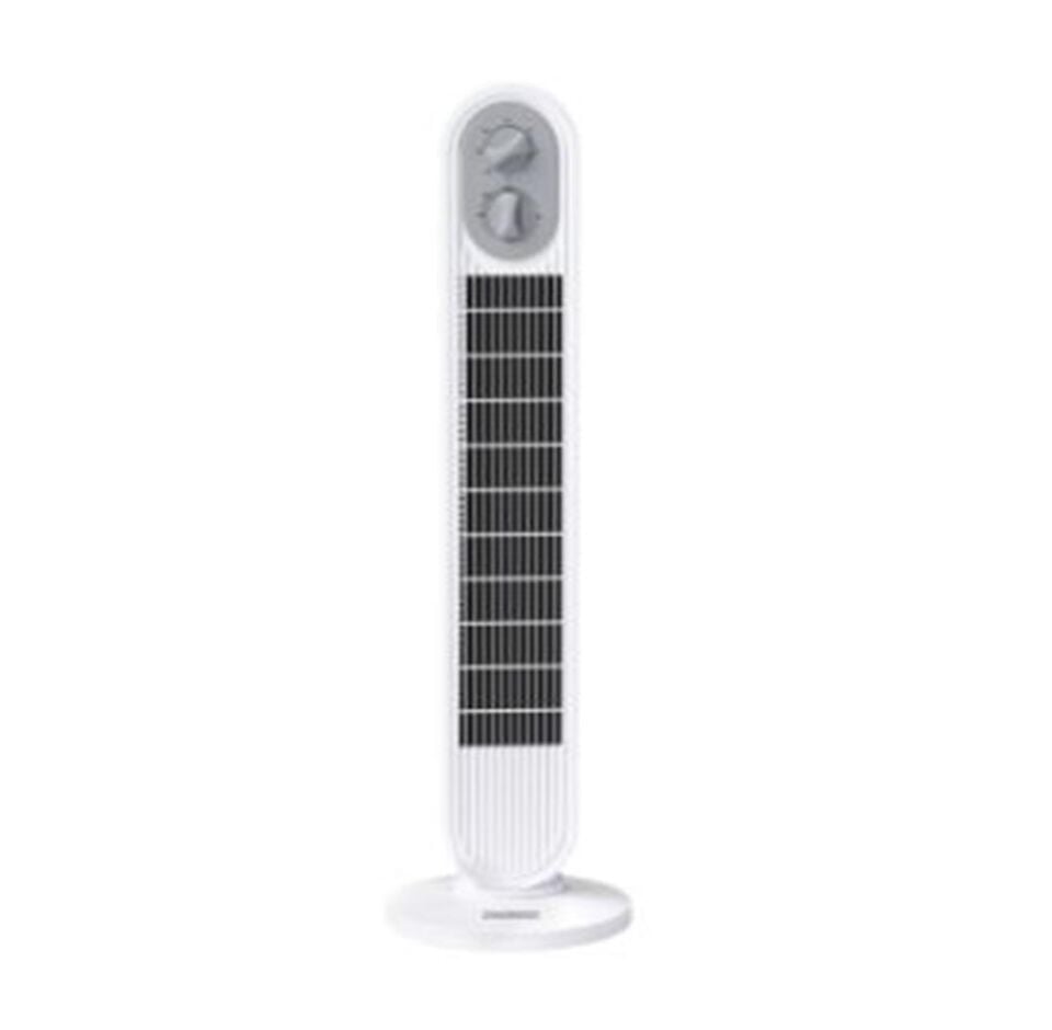 Everest FAN14 Beyaz 31'' 50W 3 Hız Kademeli Zamanlayıcı Kule Tipi Vantilatör- Pervanesi