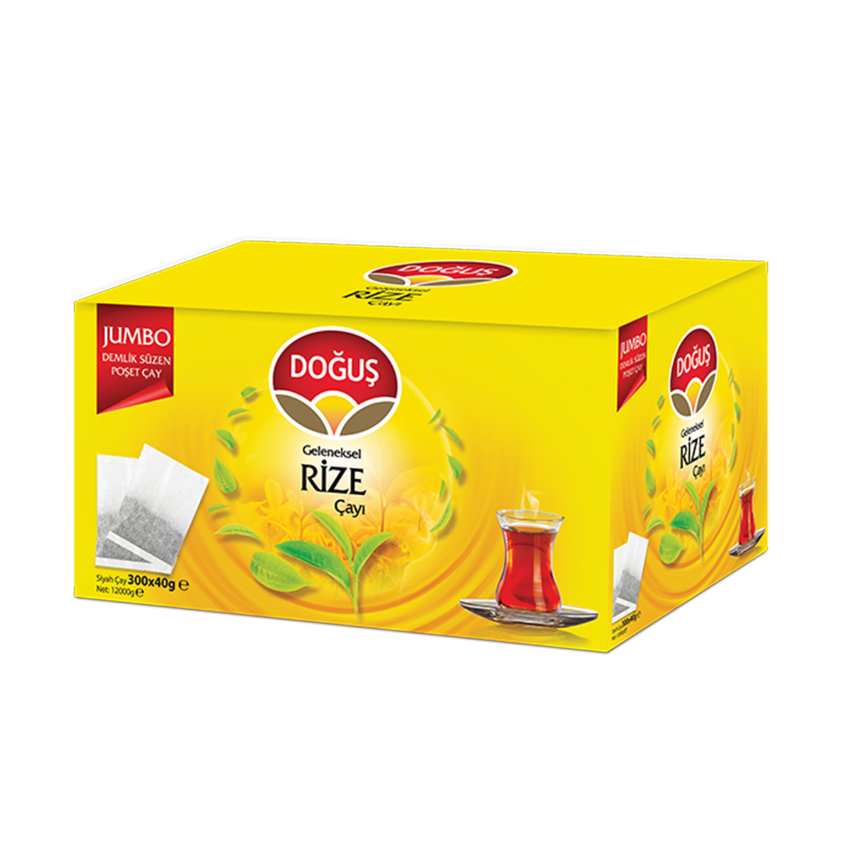 Doğuş Catering Rize Demlik Poşet Çay 50x40G 6'LI - Koli