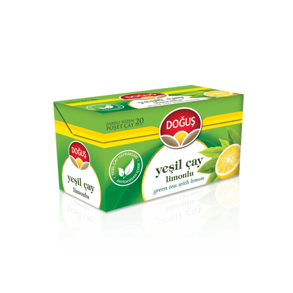 Doğuş Yeşil Çay Limonlu 20'li