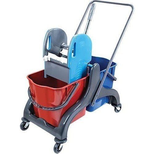 Çift Kovalı Plastik Presli Kat Arabası