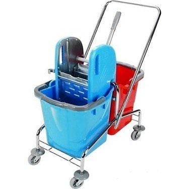 Rindo Temizlik Kat Arabası Metal Pres Tekerli