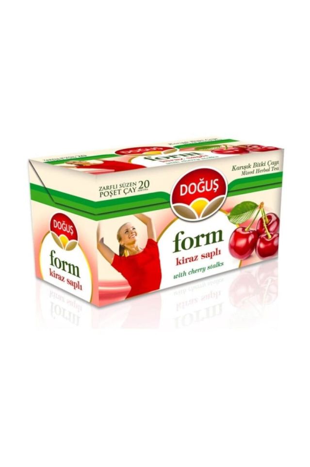 Doğuş Form Kiraz Saplı Çayı 20x2 gr