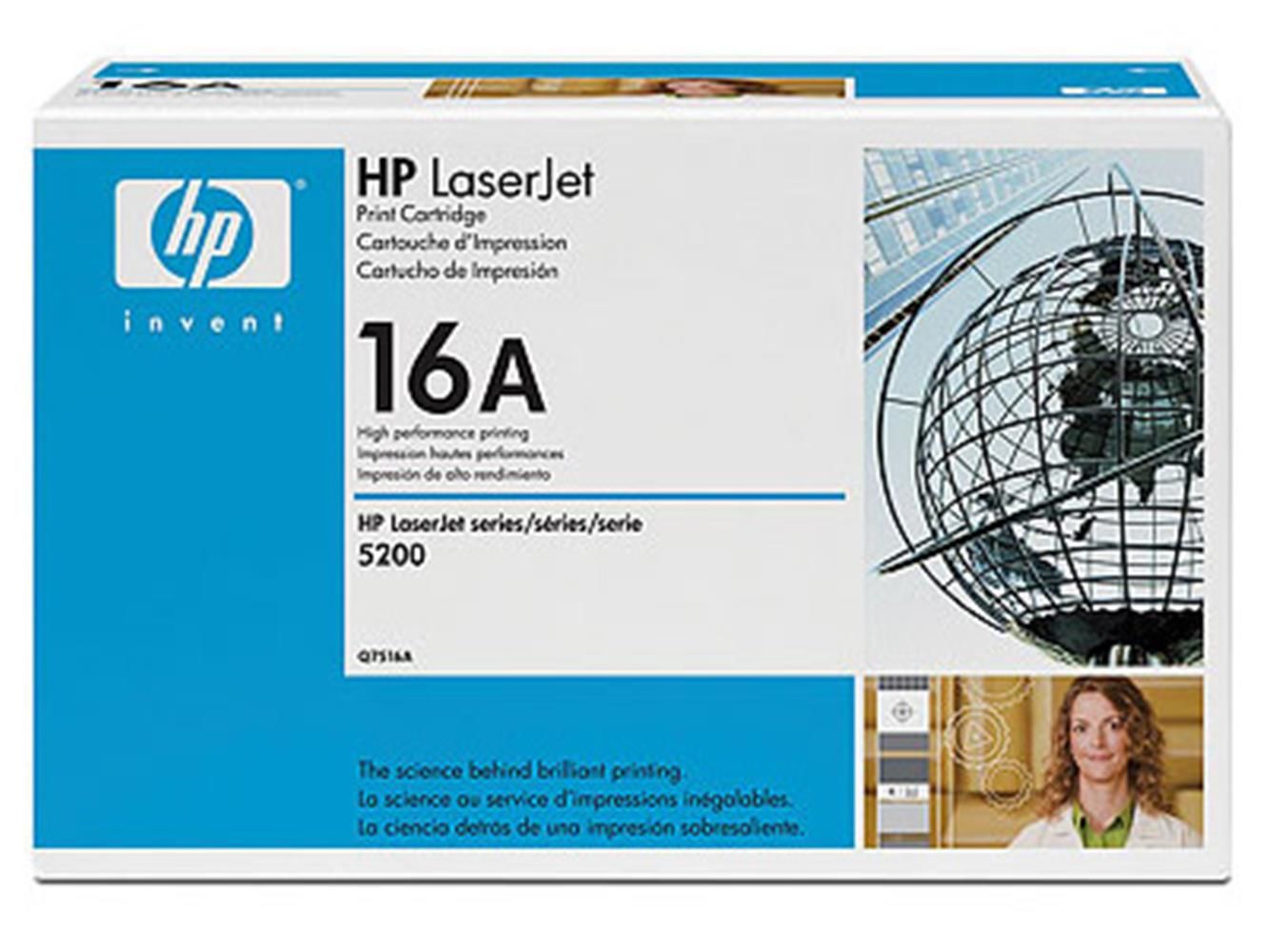 HP 16A Black Siyah 12.000 Sayfa Toner Q7516A