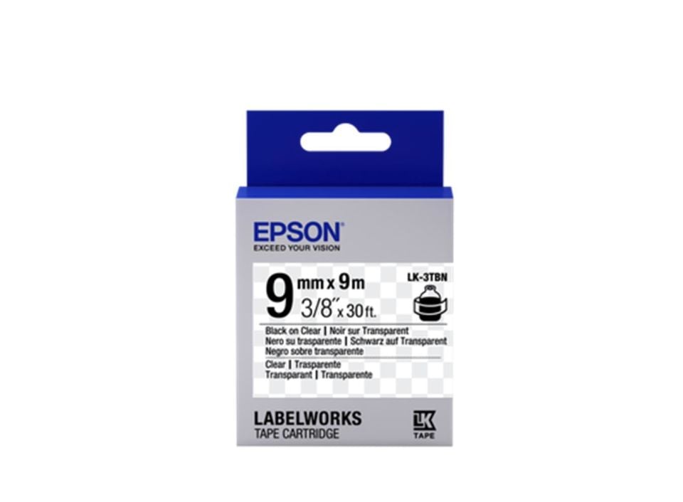 Epson Label Cartridge Standard LK-2WBN Black-White 6mm (9m)