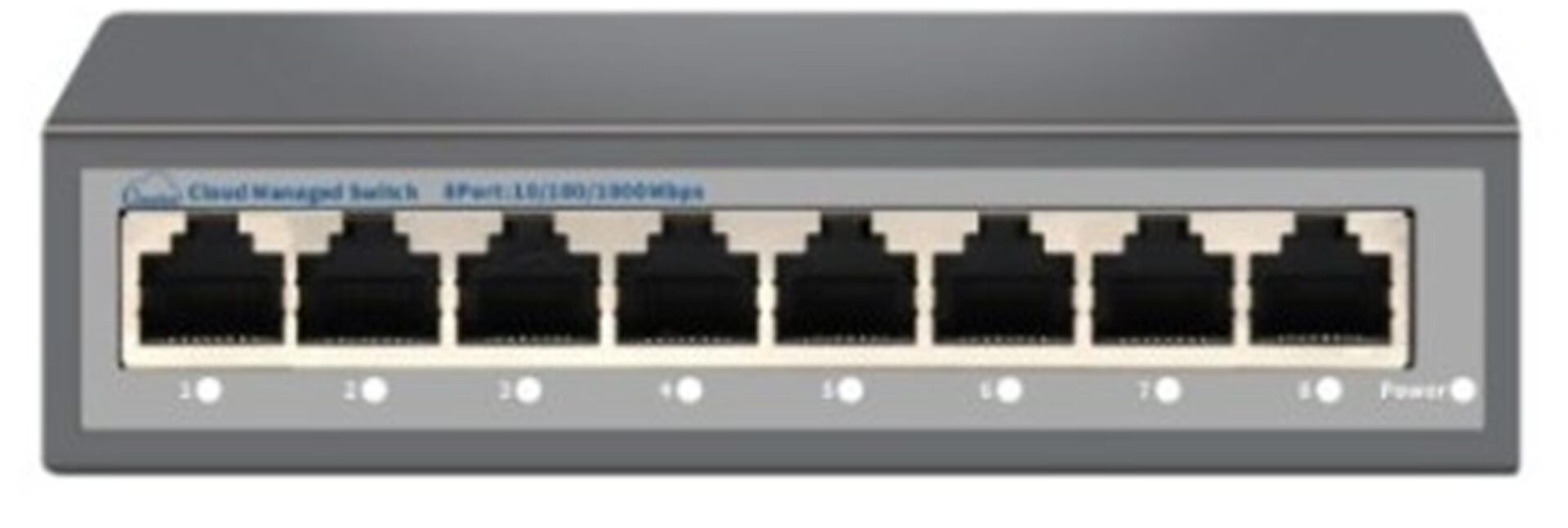 Nova NVC-HIS218G 8 Port Full Giga Cloud Non Poe Ethernet Switch
