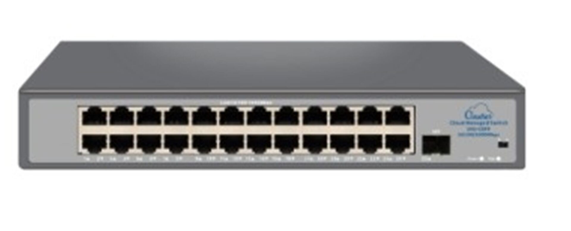 Nova NVC-HIS2124G1S 24 Port 1 SFP Full Giga Cloud Non Poe Ethernet Switch