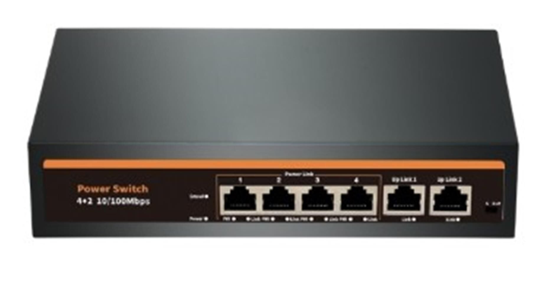 Nova NVC-INTSF0420FB2L 24V INTERCOM 4+2 PORT POE SWITCH (10-100)