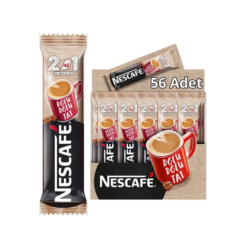 Nescafe 2'si 1 Arada 56'lı paket