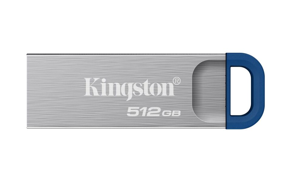 Kingston DTKNG2-512GB 512GB DataTraveler Kyson 220MB-s Metal USB 3.2 Gen 1 Flash Bellek