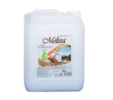 Melissa Sıvı El Temizleyici Hindistan Cevizi 5 Lt