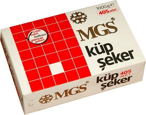 Mgs Küp Şeker 1 Kg 405 Adet