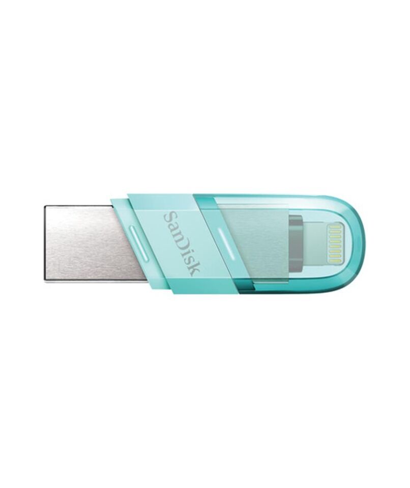 Sandisk SDIX90N-128G-GN6NJ 128GB Apple iXpand Type A + Lightning Mint Color Flash Bellek