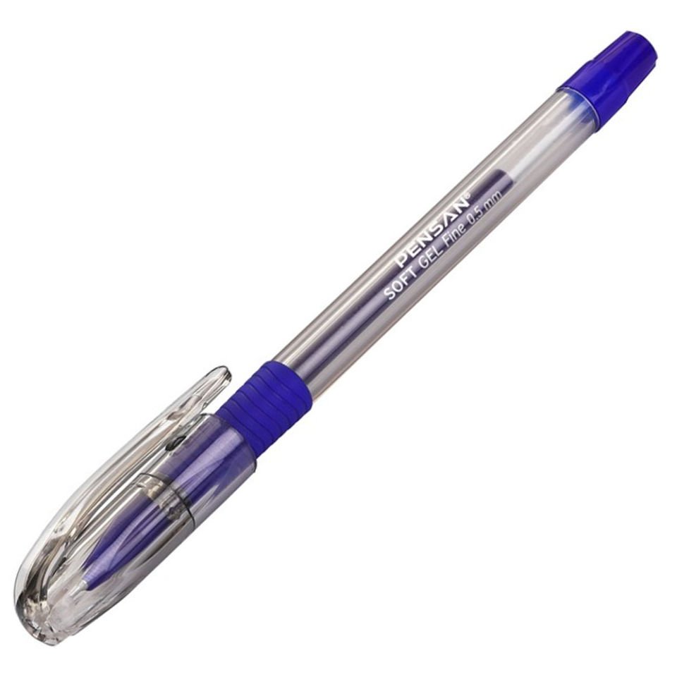 Pensan Tükenmez Kalem Soft Gel Fıne Mavi 0.5 MM 2420