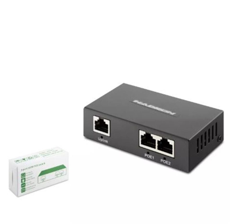 Hadron Hdx1353 2 Port Poe Switch 1Uplink 2+1 10-100 Mbps 2 Port (Port 2 x PoE Port,1x Uplink Port)