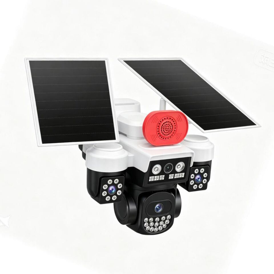 Joysee S3 9Mp AOR 4G 3.6mm+2x2.8mm 2 Solar Üç Kamera 19IR+18Led PTZ Kamera
