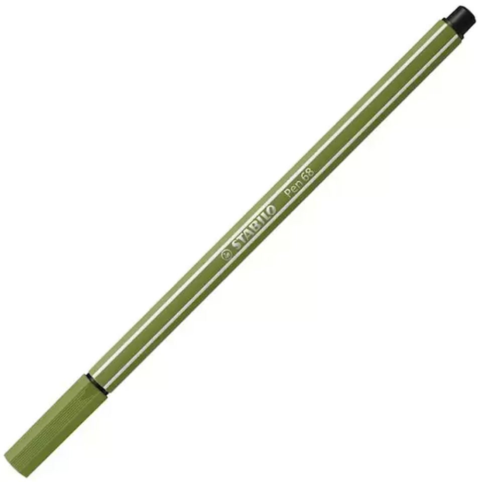 Stabilo Keçe Uçlu Boya Kalemi  1 MM Yosun Yeşili 68/35