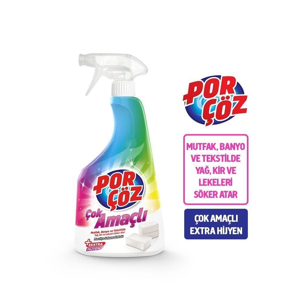 Porçöz Hijyenik Çok Amaçlı Sprey 750 ml