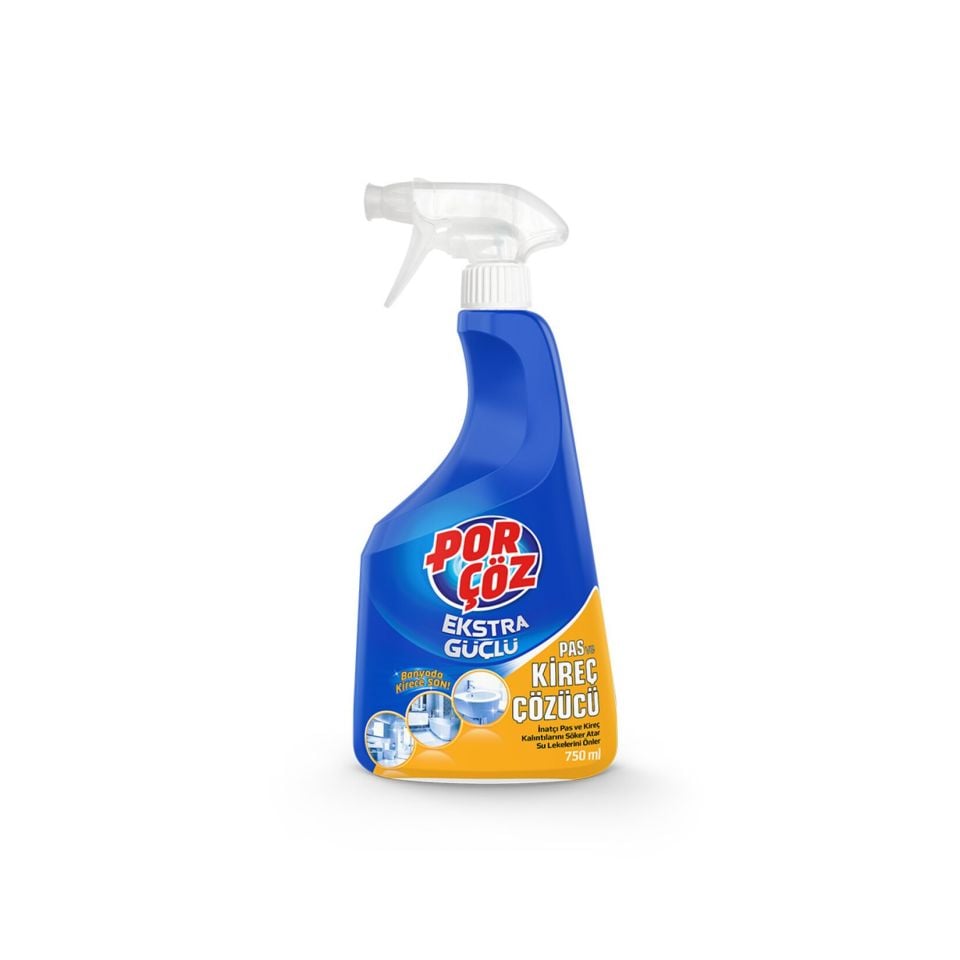 Porçöz Sprey Pas Kireç Çözücü 750 ml