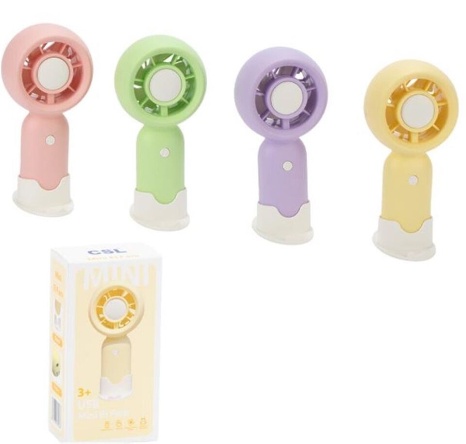 CSL F2 Şarjlı Mini Fan Mor